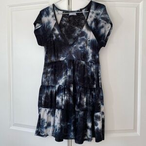 Urban Outfitters Julia Tiered Ruffle Dress